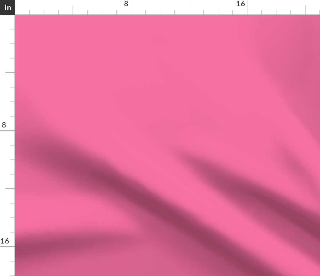 Cyclamen Pink Solid #F56FA1