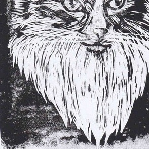 LinoPrint cat