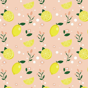 Drawing Lemon Tile Wallpaper Print Ad Backgrounds  PSD Free Download   Pikbest