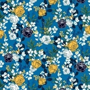 Amelia Rose Blue Garden - Small
