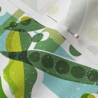 screen print vegetables // light