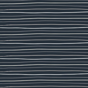 Hand drawn stripes in black