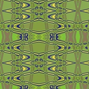 abstract lime stretch