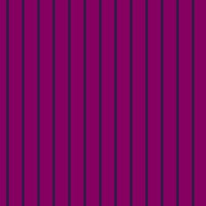 Vertical Pin Stripe Pattern - Rich Plum and Deep Violet