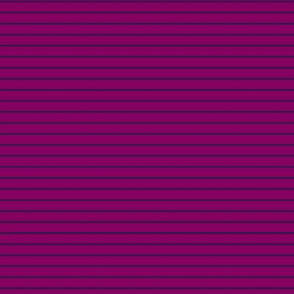 Small Horizontal Pin Stripe Pattern - Rich Plum and Deep Violet