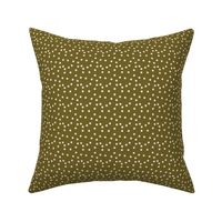 Creamy-Polka-dots-in-olive Large 1.6x1.6