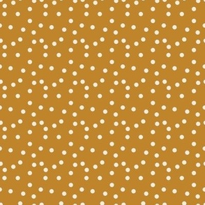 Creamy-polkadot-in-Golden LARGE 1.6x1.6