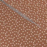 Creamy-Polkadot-in-Rust-mauve Large 1.6x1.6 