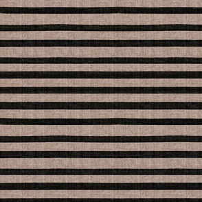 Spooky stripes - black/taupe