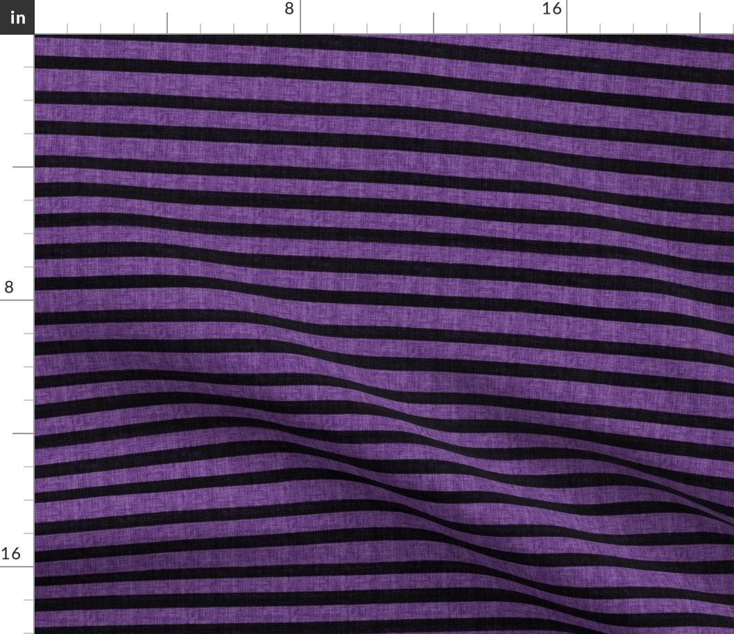 Spooky stripe - purple/black