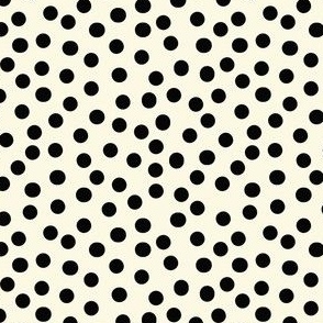 Polka dot - beige