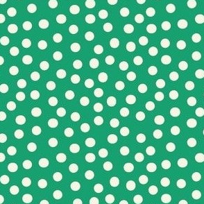 Polka dot - mint