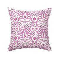 Orchid and MAgenta Bloom Ikat