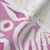 Orchid and MAgenta Bloom Ikat