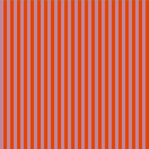 summer stripes berry and dark orange