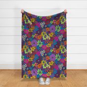 Moody Moddy-Mod Floral  - LARGE scale