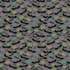Bat Shit Crazy - Gray/Multicolor, Tiny Scale