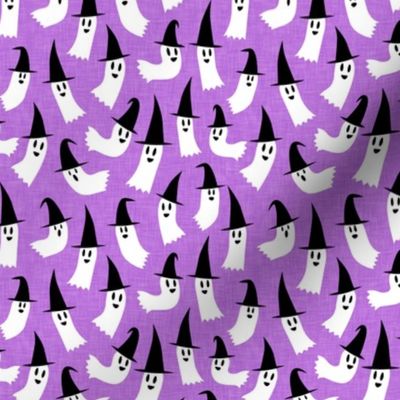 (small scale) Cute Witch Ghost - Halloween - purple - LAD21