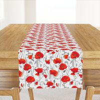 Red poppy - medium
