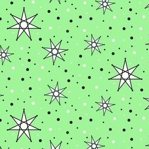 Fairy Ban Stars (Light Lime)