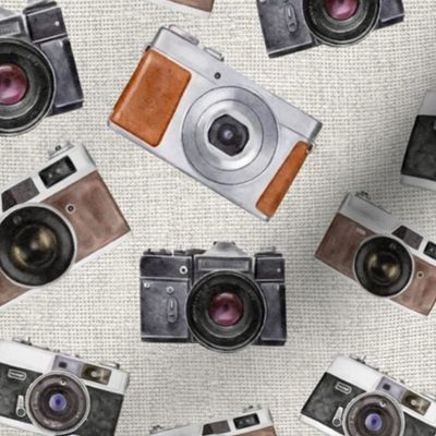 Large Scale Vintage Cameras