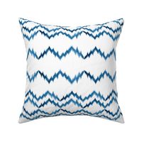 NAVY Zig Zag Ikat 