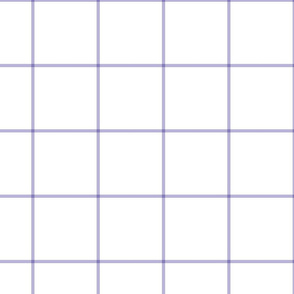 windowpane grid 4" light purple