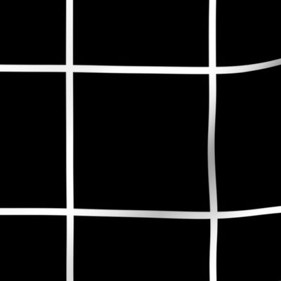 windowpane grid 4" black reversed