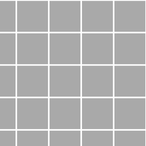 windowpane grid 4" grey reversed