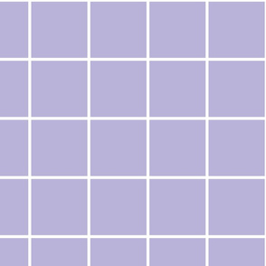 windowpane grid 4" light purple reversed