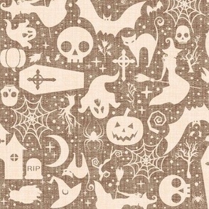 Halloween Night - bone/taupe