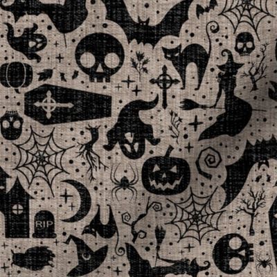 Halloween Night - pewter/black