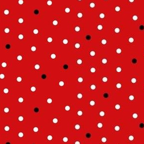 Polka Dots - Red