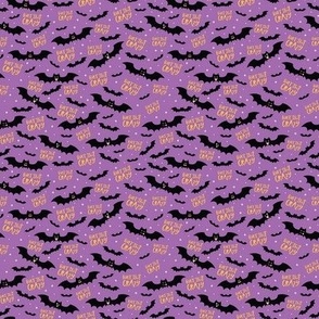 Bat Shit Crazy - Purple, Small Scale