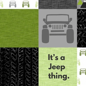 8” Jeep thing - green