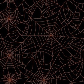 Spiderwebs- black/rust