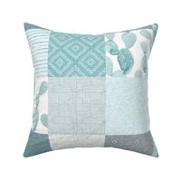 Arizona Patchwork- Turquoise 