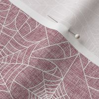 Spiderwebs- mauve/bone