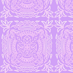 Tile drawing base pattern pink