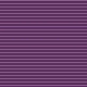 Small Horizontal Pin Stripe Pattern - Plum and Dusty Lilac