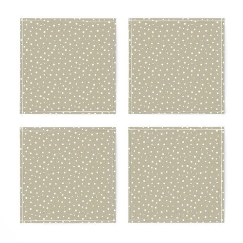 Autumn Dots Beige_SMALL_4 X 4