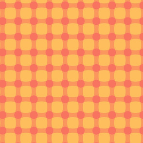 Gingham in Pastel and Sunset