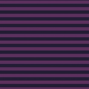 Horizontal Bengal Stripe Pattern - Plum and Elderberry