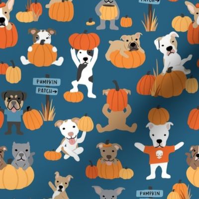 Pumpkin Patch Pups - Medium Scale