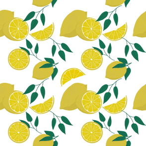 Lemon Pattern Ditsy