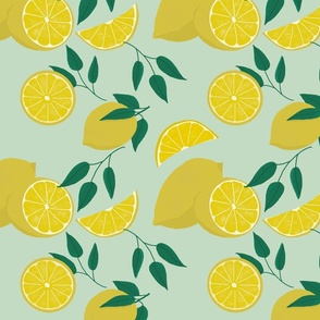 Lemon_Pattern Ditsy