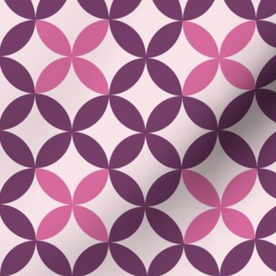 Geometric Pattern: Circle Nested: Violet