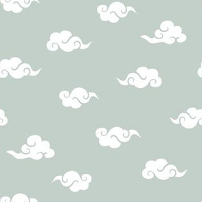 Chinese clouds pattern (large scale)