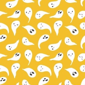 ghosts-small scale -yellow