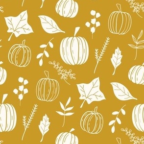 Pumpkin Patch (in Dark Gold)